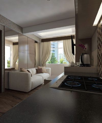 Apartemen The Jarrdin Bandung, Maxx Details Maxx Details Modern living room