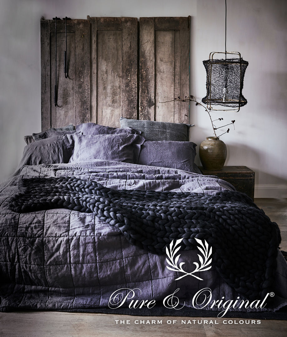 Binnenkijken bij Marie Masureel, Pure & Original Pure & Original ห้องนอน