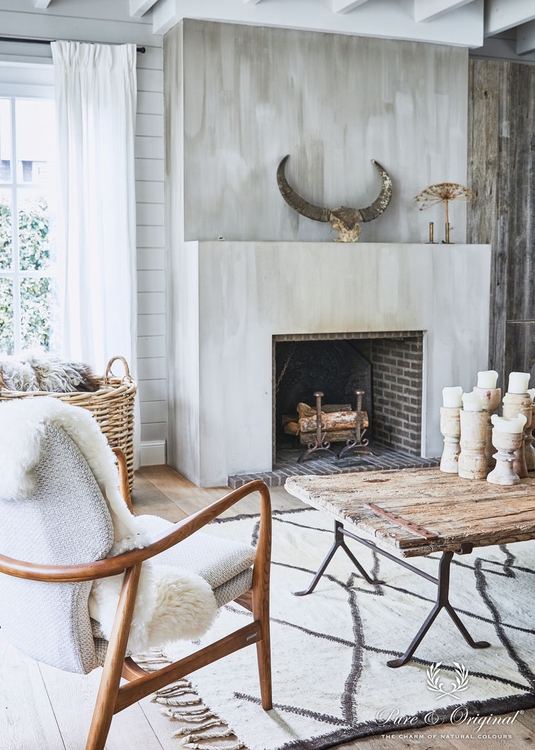 Binnenkijken bij Marie Masureel, Pure & Original Pure & Original Country style living room