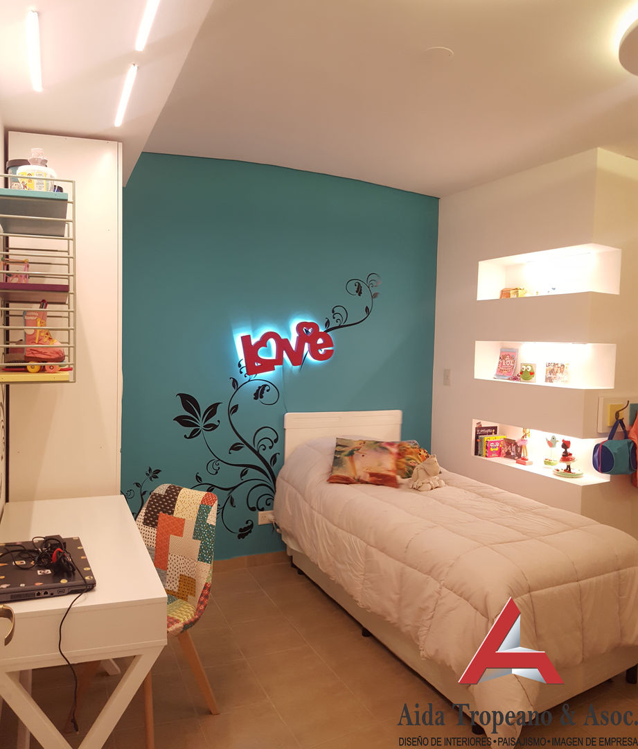 Habitación de Niña, Aida tropeano& Asociados Aida tropeano& Asociados ห้องนอนเด็กหญิง