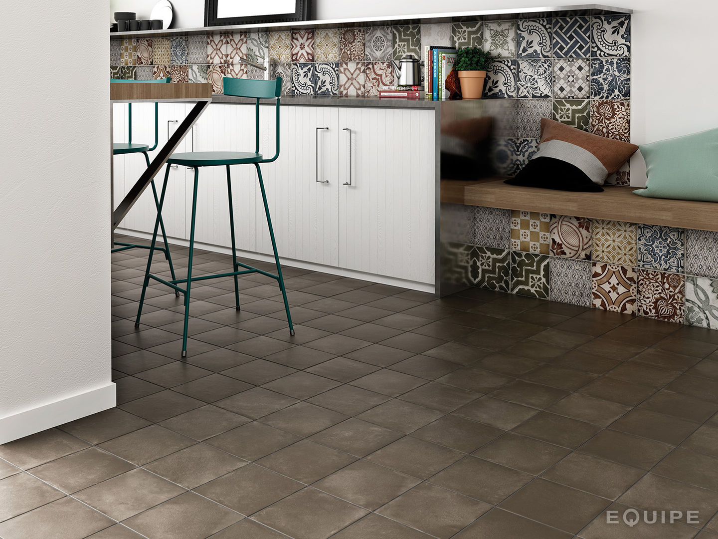 Terra homify Cocinas mediterráneas Azulejos