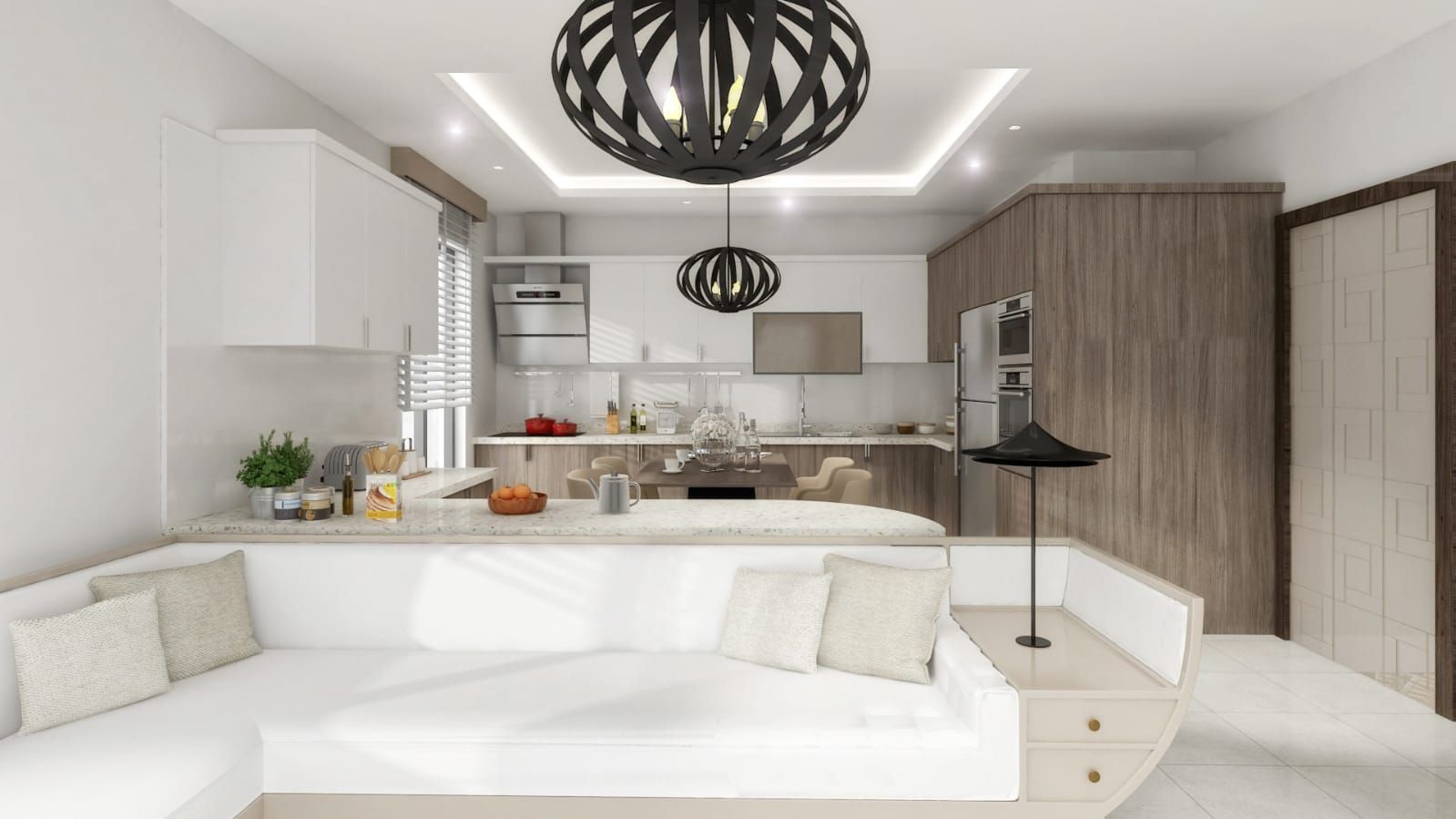 Bağlıca'da Mutfak Tasarımı, Mimayris Proje ve Yapı Ltd. Şti. Mimayris Proje ve Yapı Ltd. Şti. Cocinas modernas: Ideas, imágenes y decoración Madera Acabado en madera Mesas y sillas