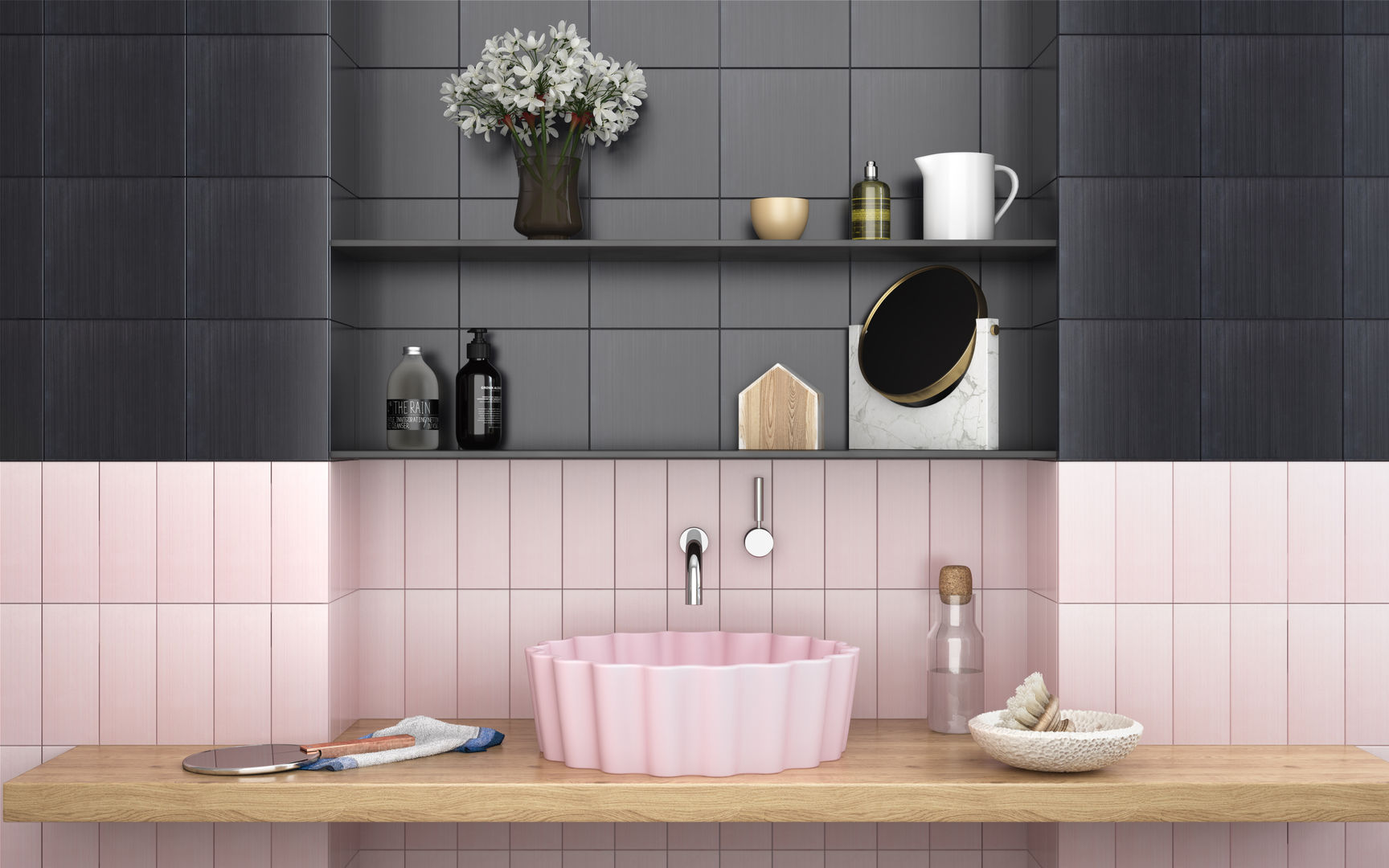 Ambiente Bagno, CERAMICHE MUSA CERAMICHE MUSA 모던스타일 욕실 세라믹