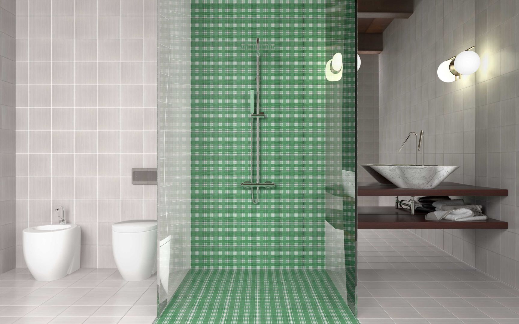 Ambiente Bagno, CERAMICHE MUSA CERAMICHE MUSA Modern bathroom سرامک