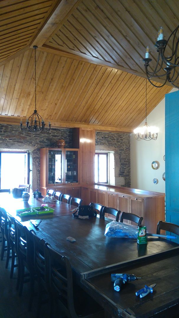 Renovação Espaço Rústico, Home Recover Home Recover Rustic style kitchen Wood Wood effect