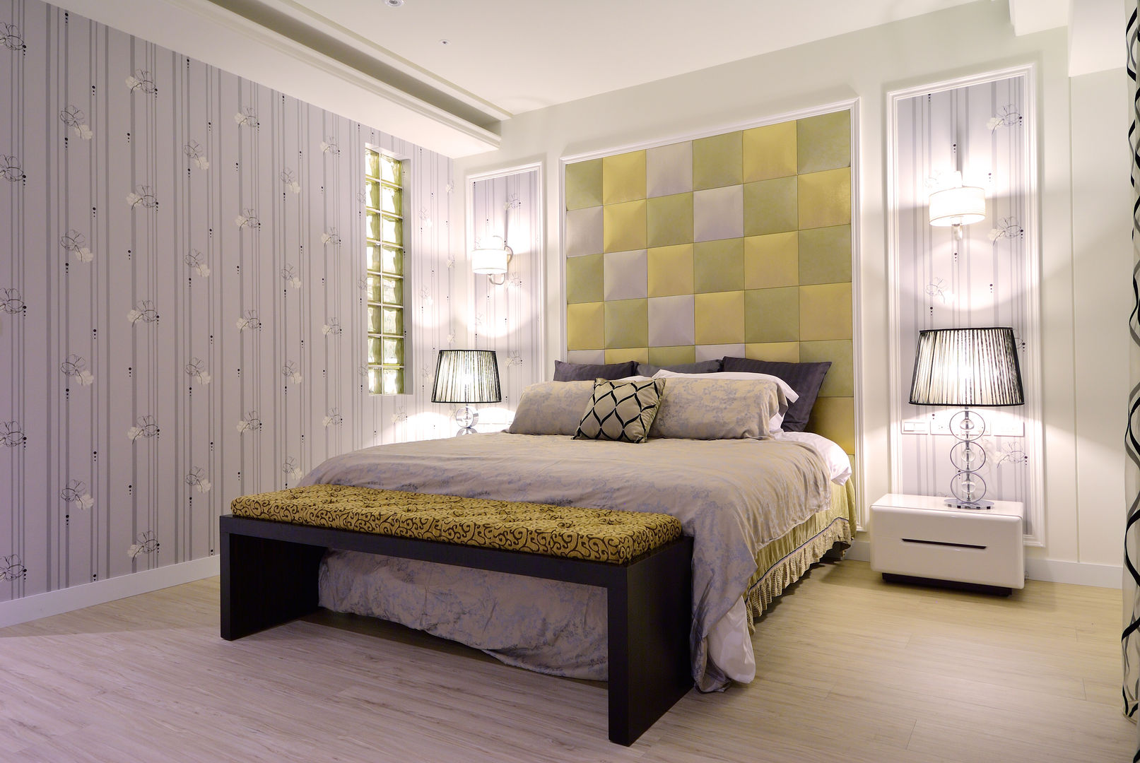 美式風格居家空間, 大觀創境空間設計事務所 大觀創境空間設計事務所 Eclectic style bedroom