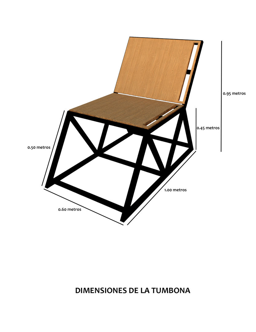 Tumbona. Creer y Crear. Arquitectura/Diseño/Construcción Oficinas y bibliotecas de estilo ecléctico Accesorios y decoración