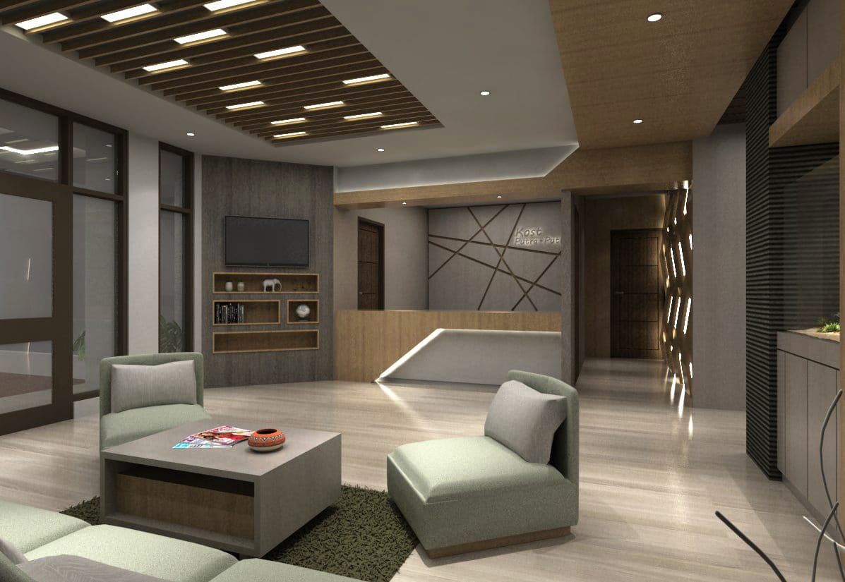 Lobby Guest House Bandung, Maxx Details Maxx Details Гостиная в стиле модерн Диваны и кресла