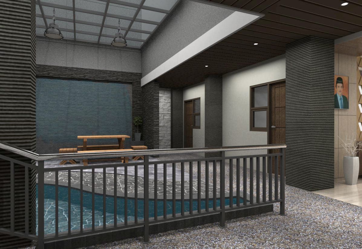 Lobby Guest House Bandung, Maxx Details Maxx Details Modern pool Pool