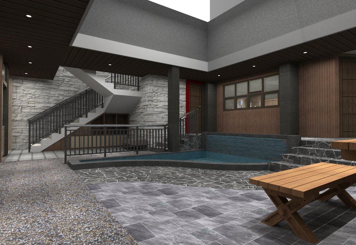 Lobby Guest House Bandung, Maxx Details Maxx Details Hồ bơi phong cách hiện đại Pool