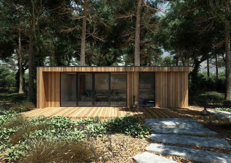 SOMMERHAUS NR 1+, Isladesign Isladesign Bungalows Legno Effetto legno