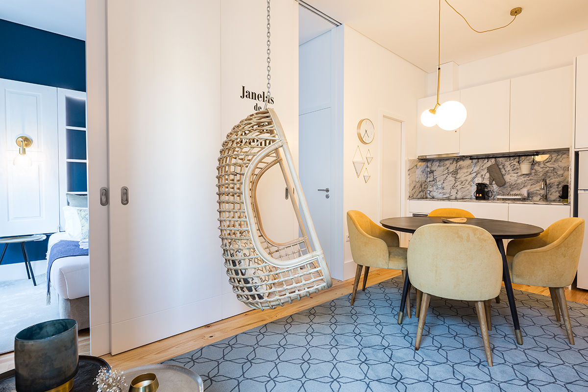 Janelas de S. Bento, Porto - SHI Studio Interior Design, ShiStudio Interior Design ShiStudio Interior Design Їдальня