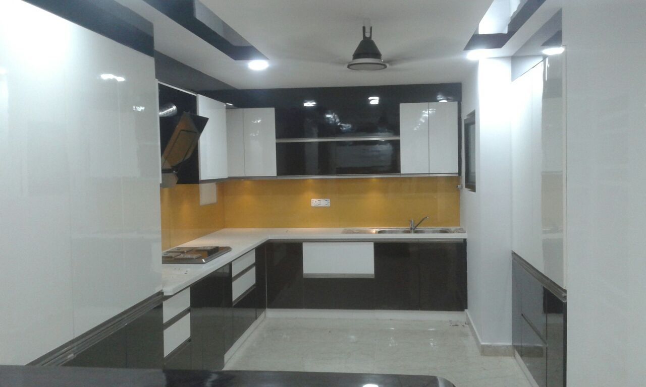 Contemporary Modular Kitchen DEEJOS Interiors Pvt Ltd Modern kitchen