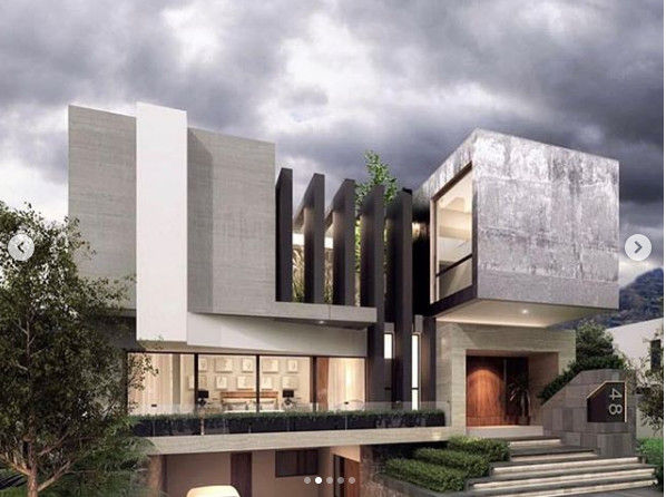 Casa Fuerte, EBA Architecture & Desing EBA Architecture & Desing Rumah Modern