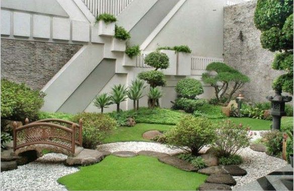 Jasa Taman Rumah - Tukang Taman Surabaya, Tukang Taman Surabaya - Tianggadha-art Tukang Taman Surabaya - Tianggadha-art Estanques de jardín Piedra