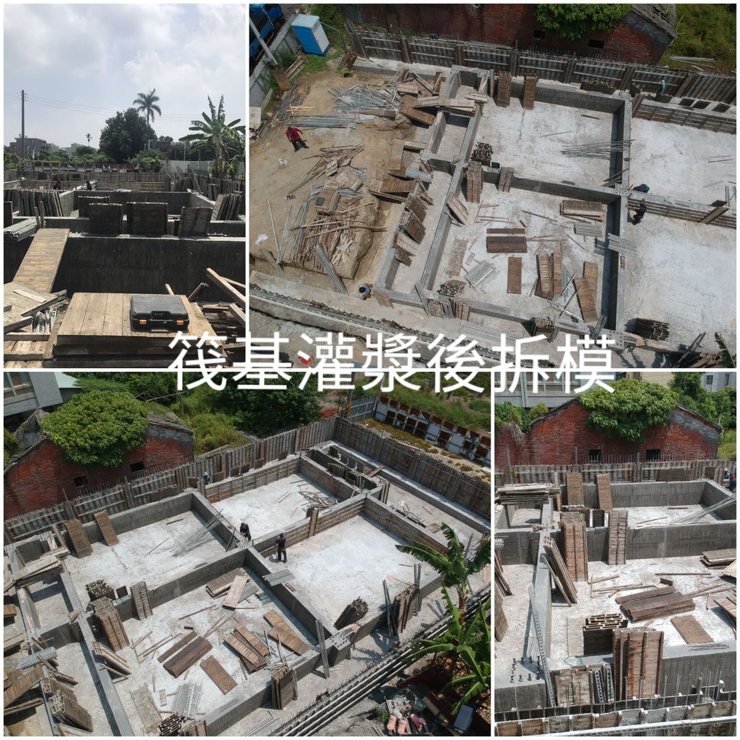 107年 西螺黃公館 自地自建-鋼構速固牆 (上集 - 施工進行中), 懷謙建設有限公司: 現代 by 懷謙建設有限公司, 現代風