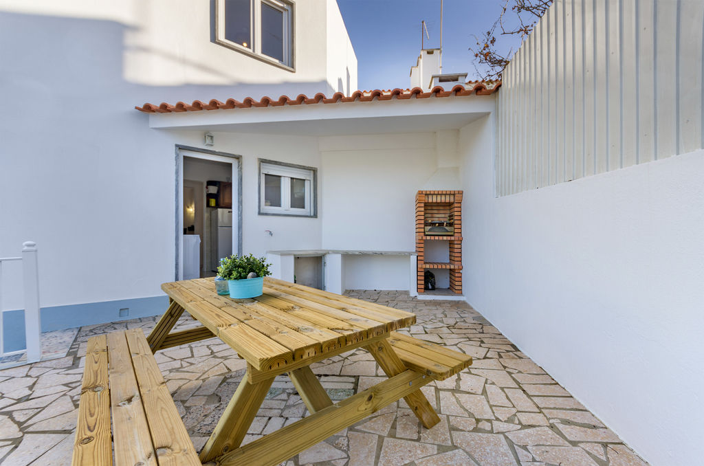 Mar dos Coxos Villa - AirBnB, ImofoCCo - Fotografia Imobiliária ImofoCCo - Fotografia Imobiliária 地中海デザインの テラス