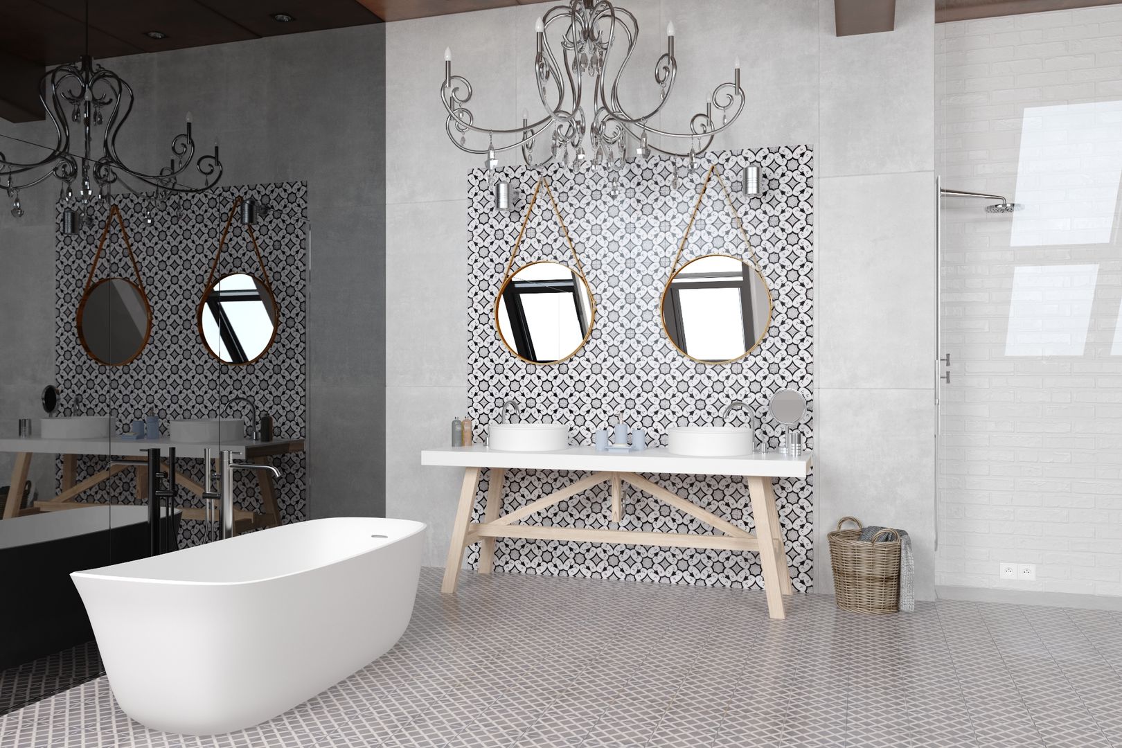 Ambiente Bagno, CERAMICHE MUSA CERAMICHE MUSA Baños de estilo moderno Cerámico