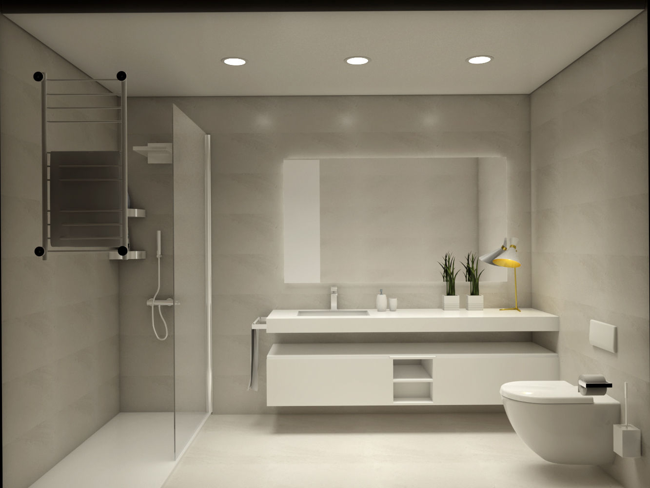 homify Modern bathroom