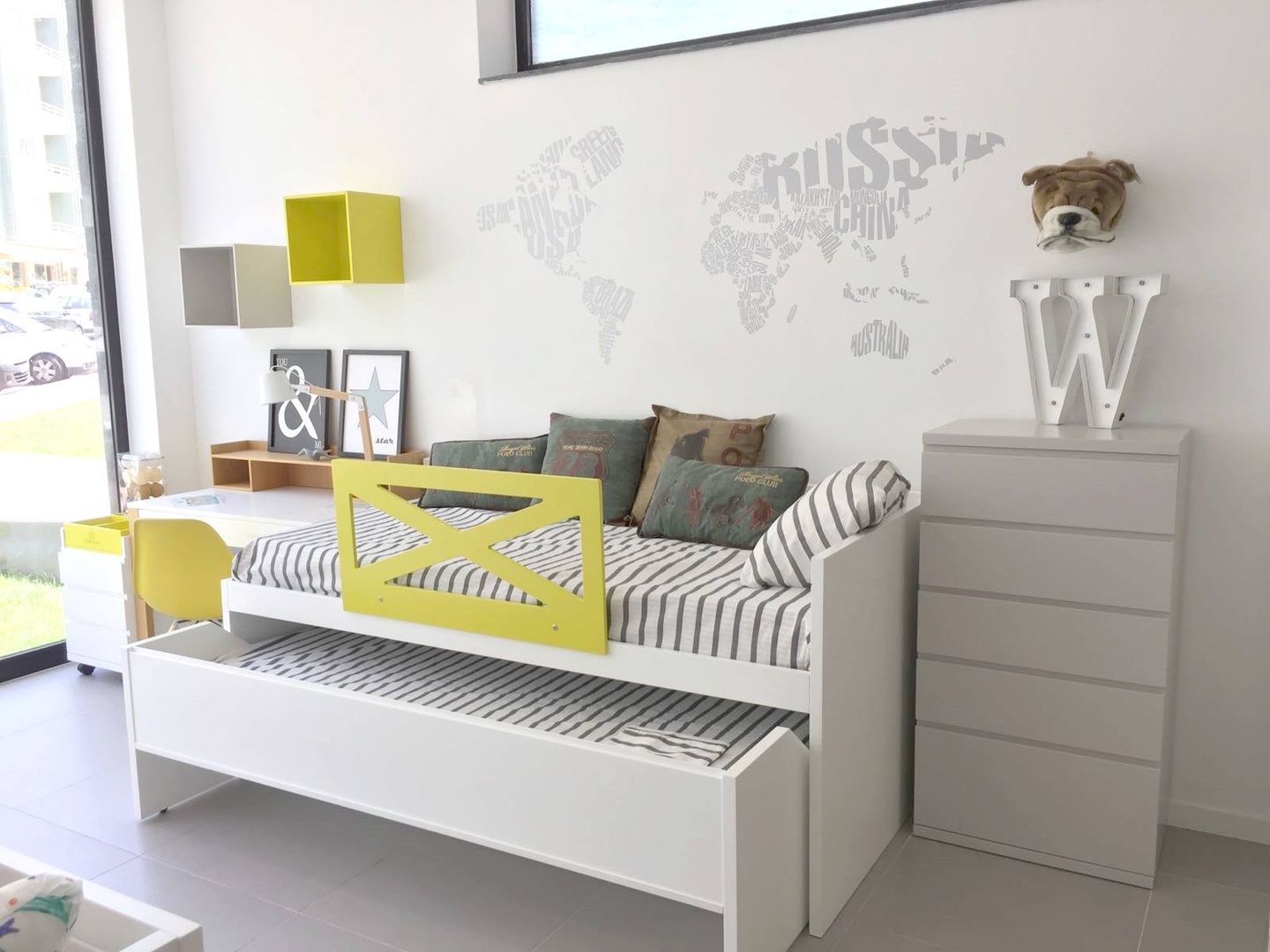 homify Quarto infantil moderno MDF Camas e berços