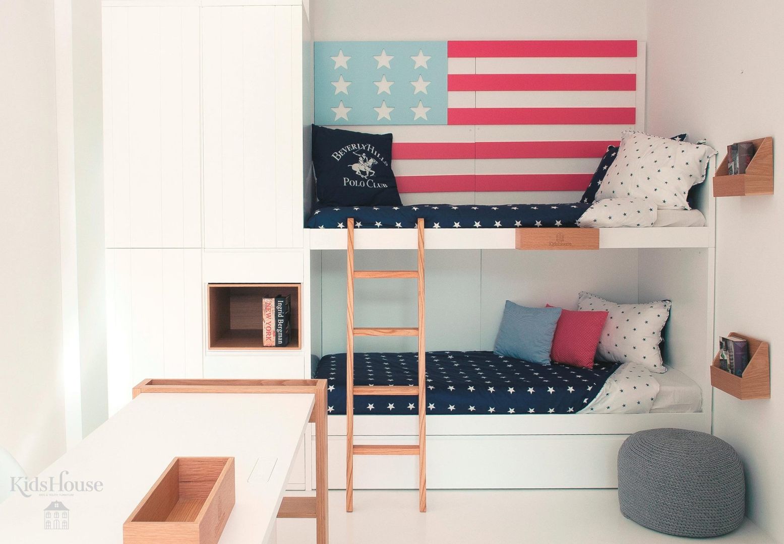 homify Modern nursery/kids room MDF Beds & cribs