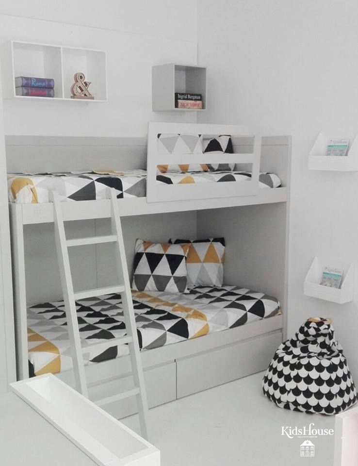 homify Stanza dei bambini moderna MDF Letti & Culle