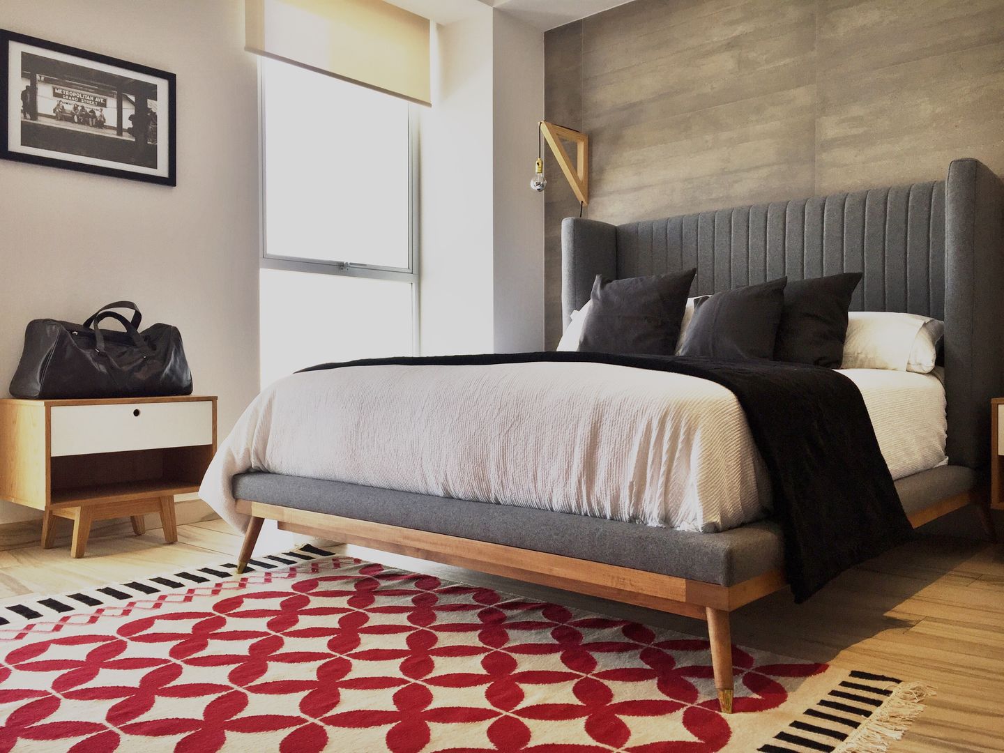 Argenta 1004, S P A C E L A B S P A C E L A B Modern style bedroom Beds & headboards
