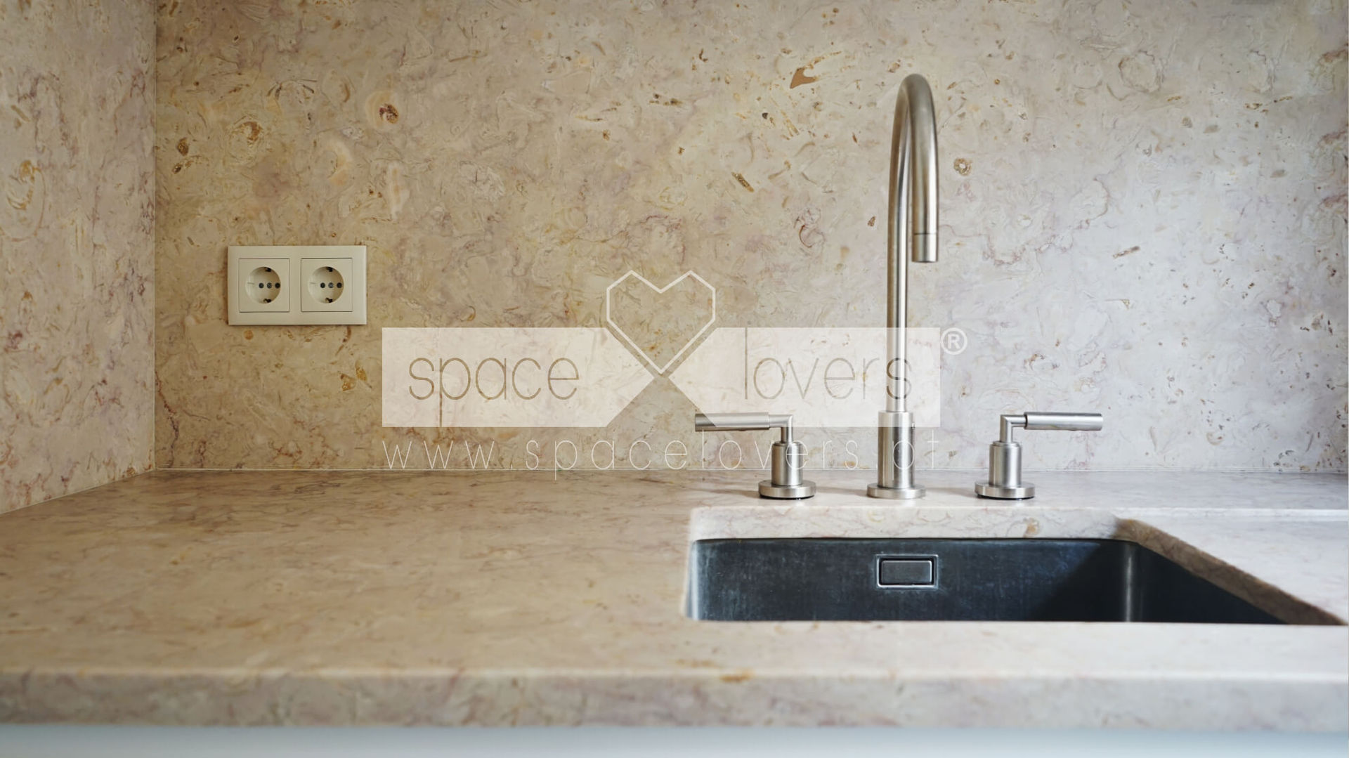 Remodelação de Apartamento Alcântara - Obra Concluída, spacelovers spacelovers Cocinas equipadas Piedra