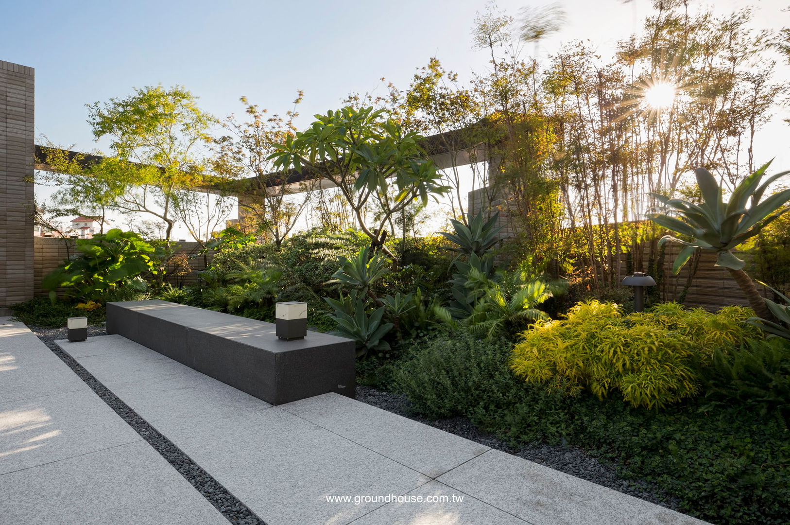 大型空中景觀花園, 大地工房景觀公司 大地工房景觀公司 مساحات تجارية شركات