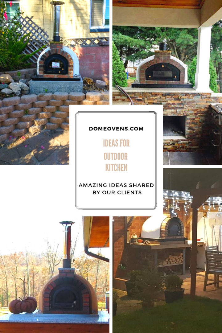 Ideas for outdoor kitchens Dome Ovens® Mediterranean style kitchen