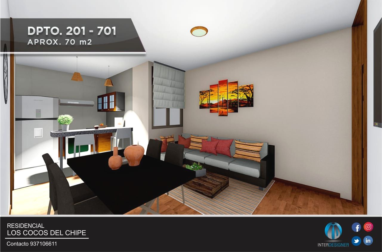 ​DEPARTAMENTO EN VENTA – NRO 201, Inter Designer Inter Designer Multi-Family house