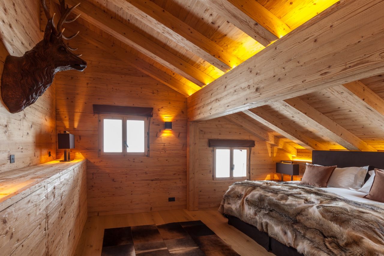 homify Rustic style bedroom Wood Wood effect