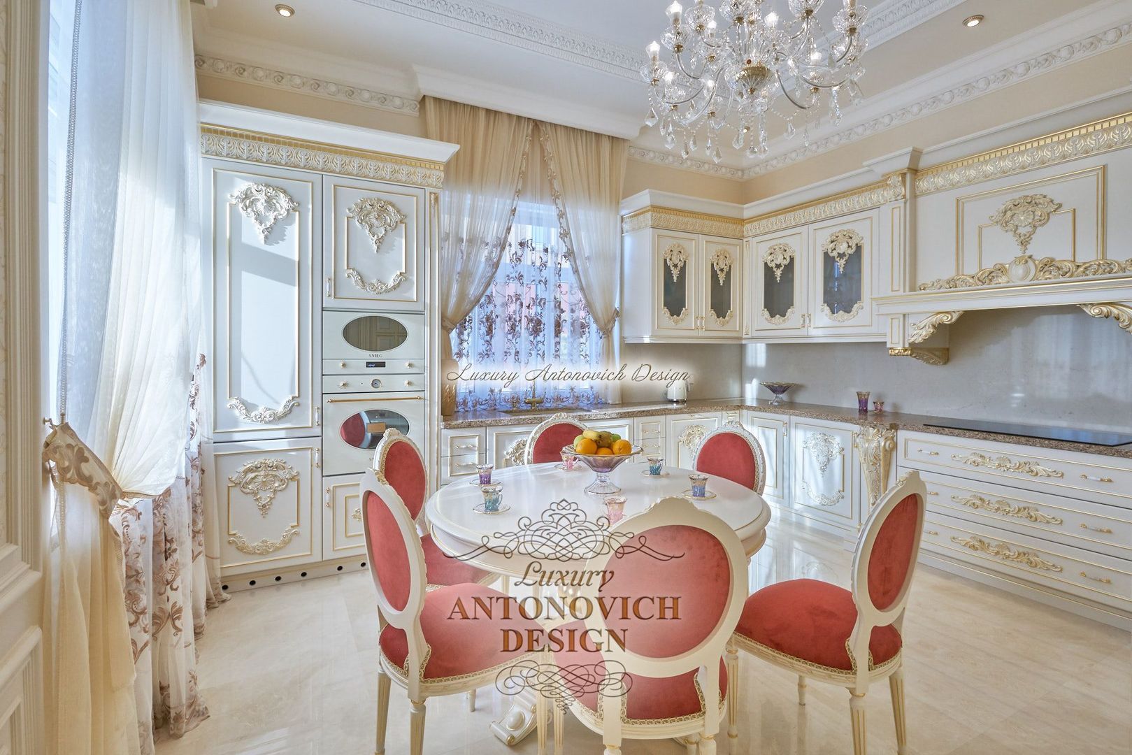 Сайт о дизайне интерьера в Казахстане (Астана) от студии Luxury Antonovich Design