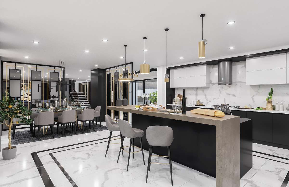 Sapanca Villa, VERO CONCEPT MİMARLIK VERO CONCEPT MİMARLIK Cocinas de estilo moderno