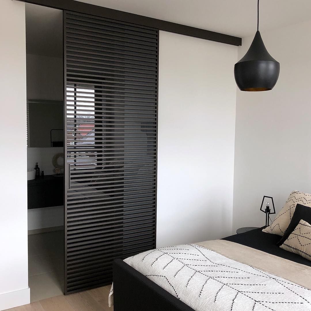 Rimadesio Stripe schuifdeur op maat , Noctum Noctum Sliding doors Aluminium/Zinc