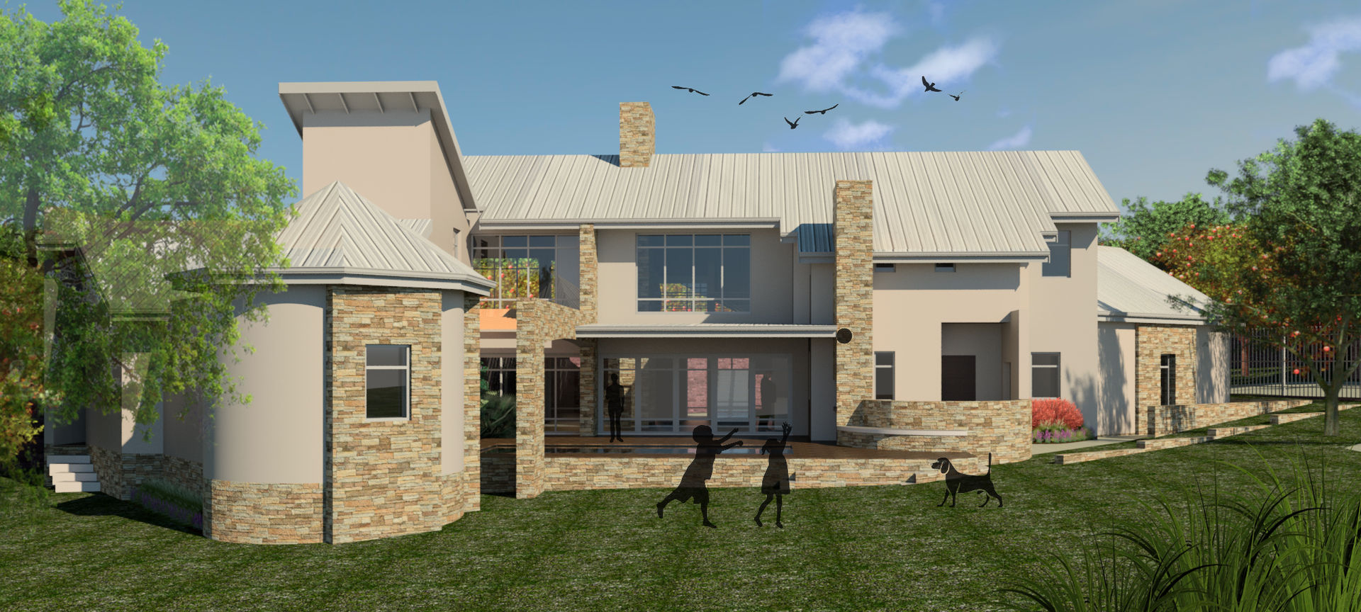 Modern Residence Concept, Johannesburg, Nuclei Lifestyle Design Nuclei Lifestyle Design Modern Evler