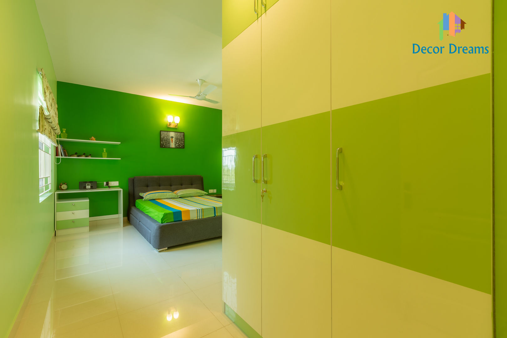 Brigade Meadows, 3 BHK—Dr. Usha & Dr. Mohan, DECOR DREAMS DECOR DREAMS Small bedroom