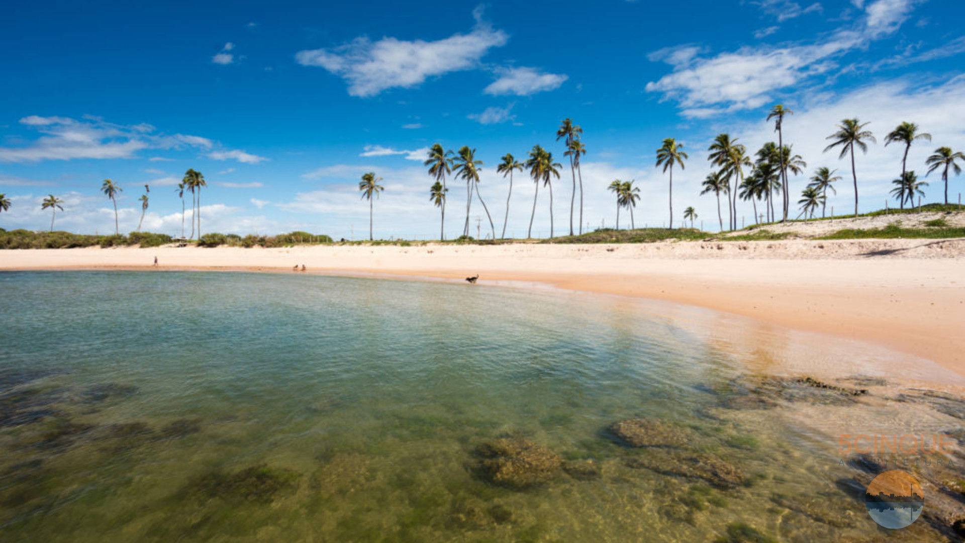 Projeto de casa de praia em Arembepe, litoral da Bahia 5CINQUE ARQUITETURA LTDA Casas tropicais