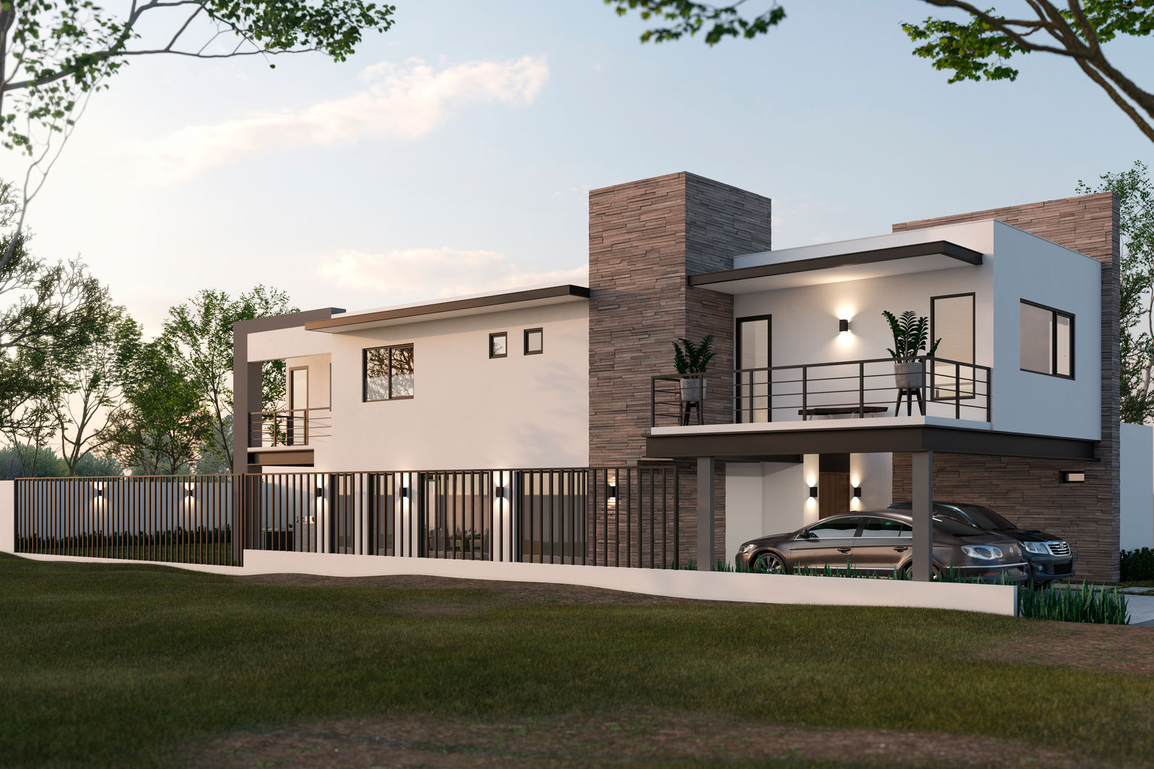 Casas en fraccionamiento Real del Nogalar (en construcci´ón), VillaSi Construcciones VillaSi Construcciones บ้านและที่อยู่อาศัย