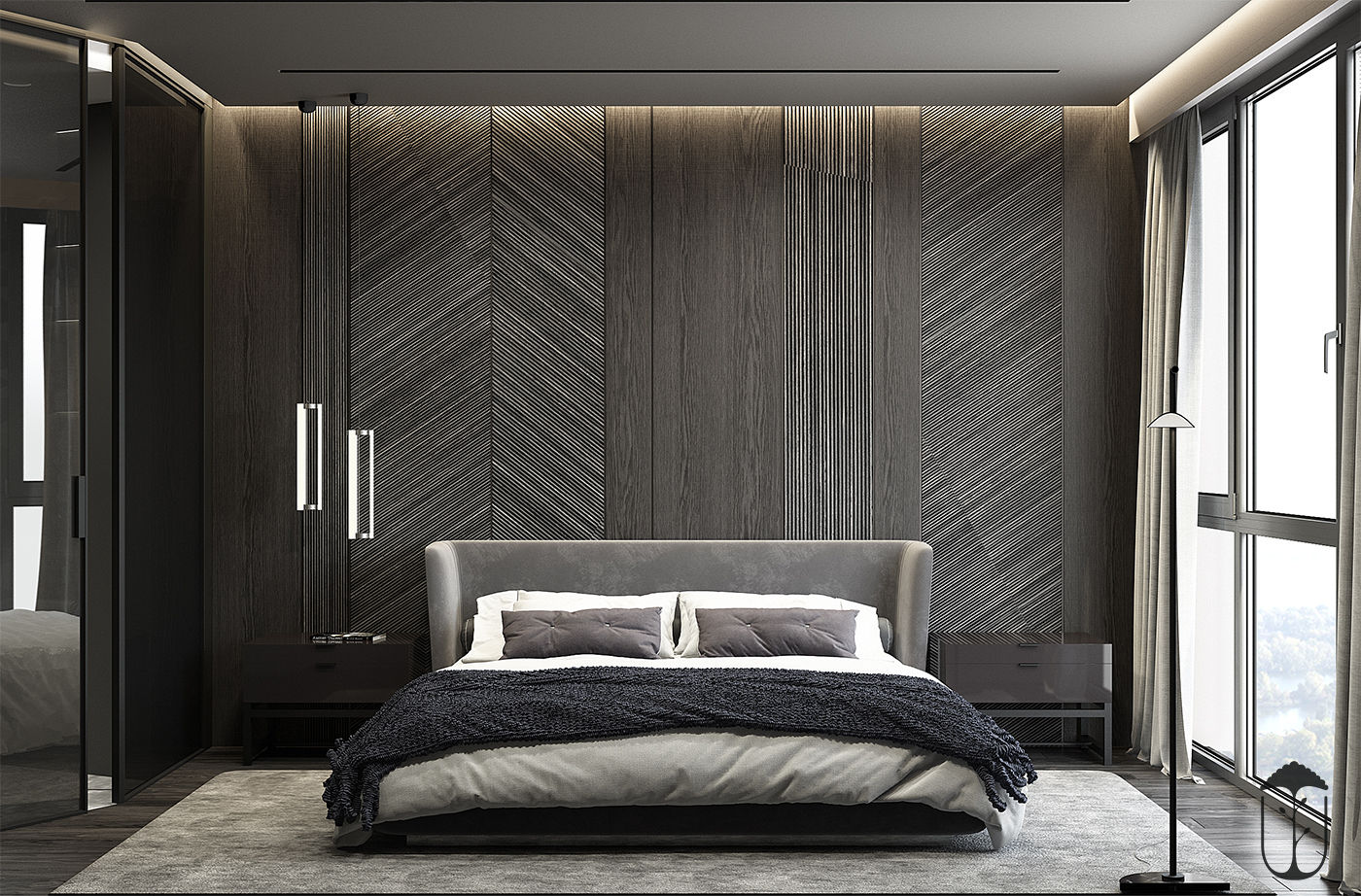 UI028, YOUSUPOVA YOUSUPOVA Modern style bedroom