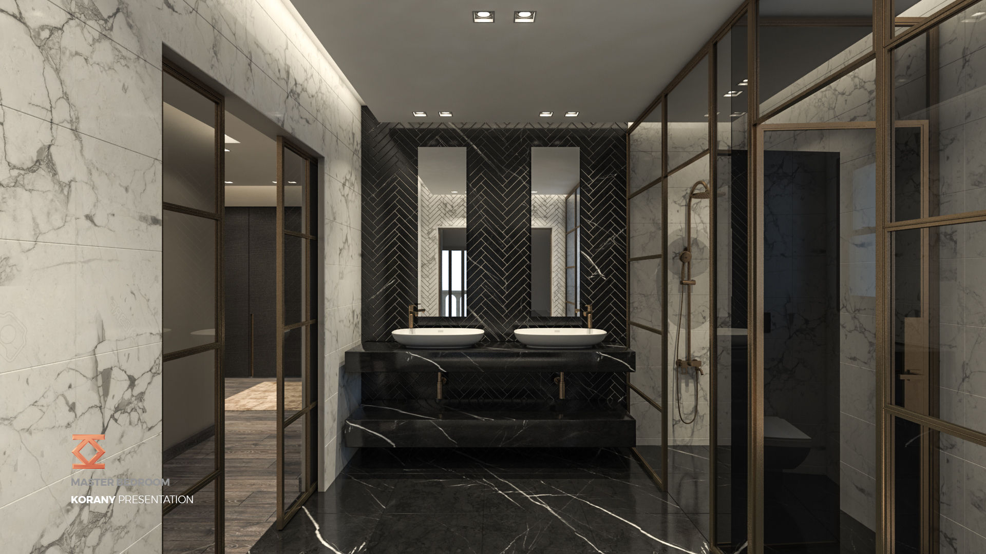 Bathroom | Master Bedroom ICONIC DESIGN STUDIO Modern style bathrooms