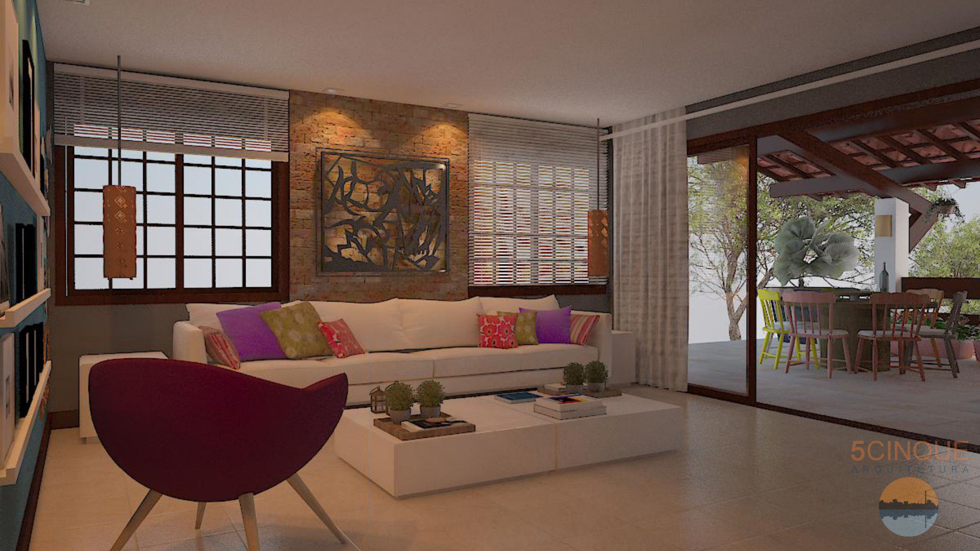 Decorar uma grande residência sem obras, 5CINQUE ARQUITETURA LTDA 5CINQUE ARQUITETURA LTDA Country style living room