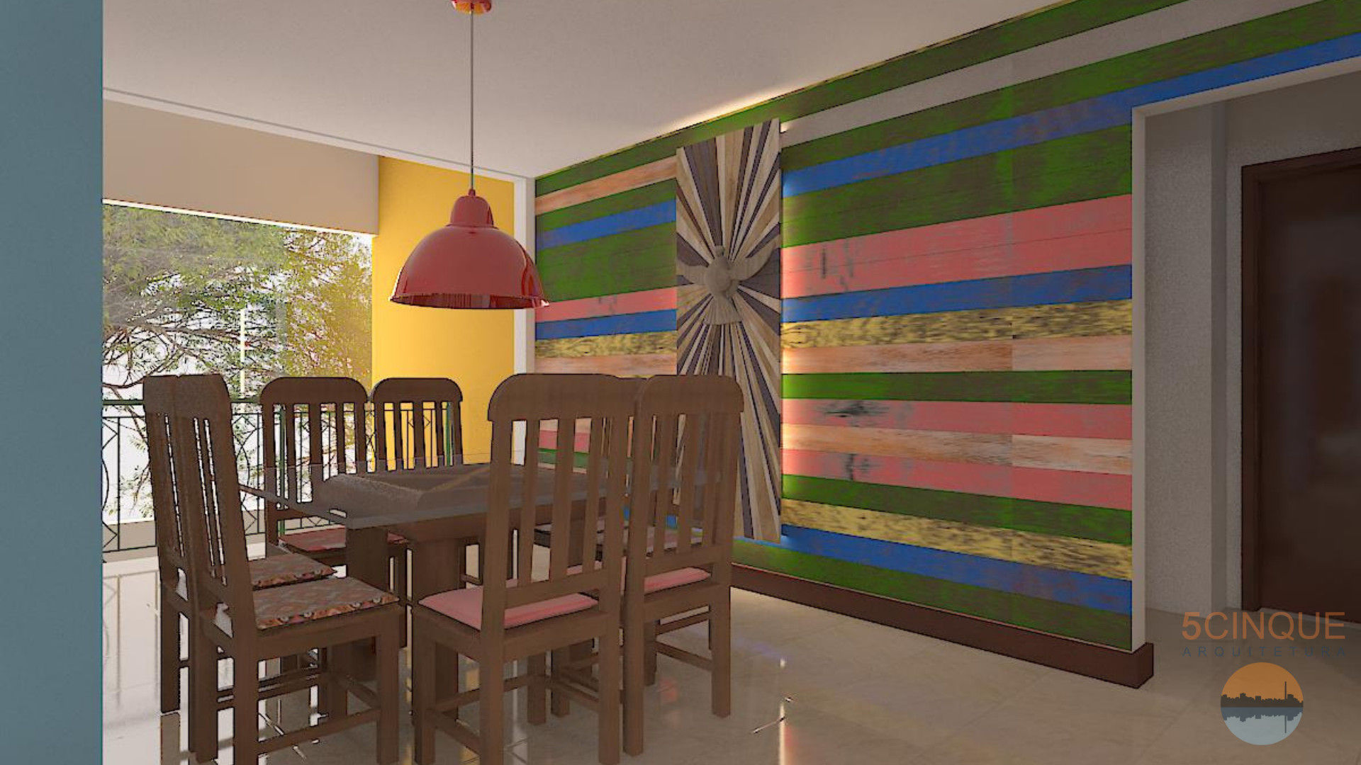 Decorar uma grande residência sem obras, 5CINQUE ARQUITETURA LTDA 5CINQUE ARQUITETURA LTDA Country style dining room