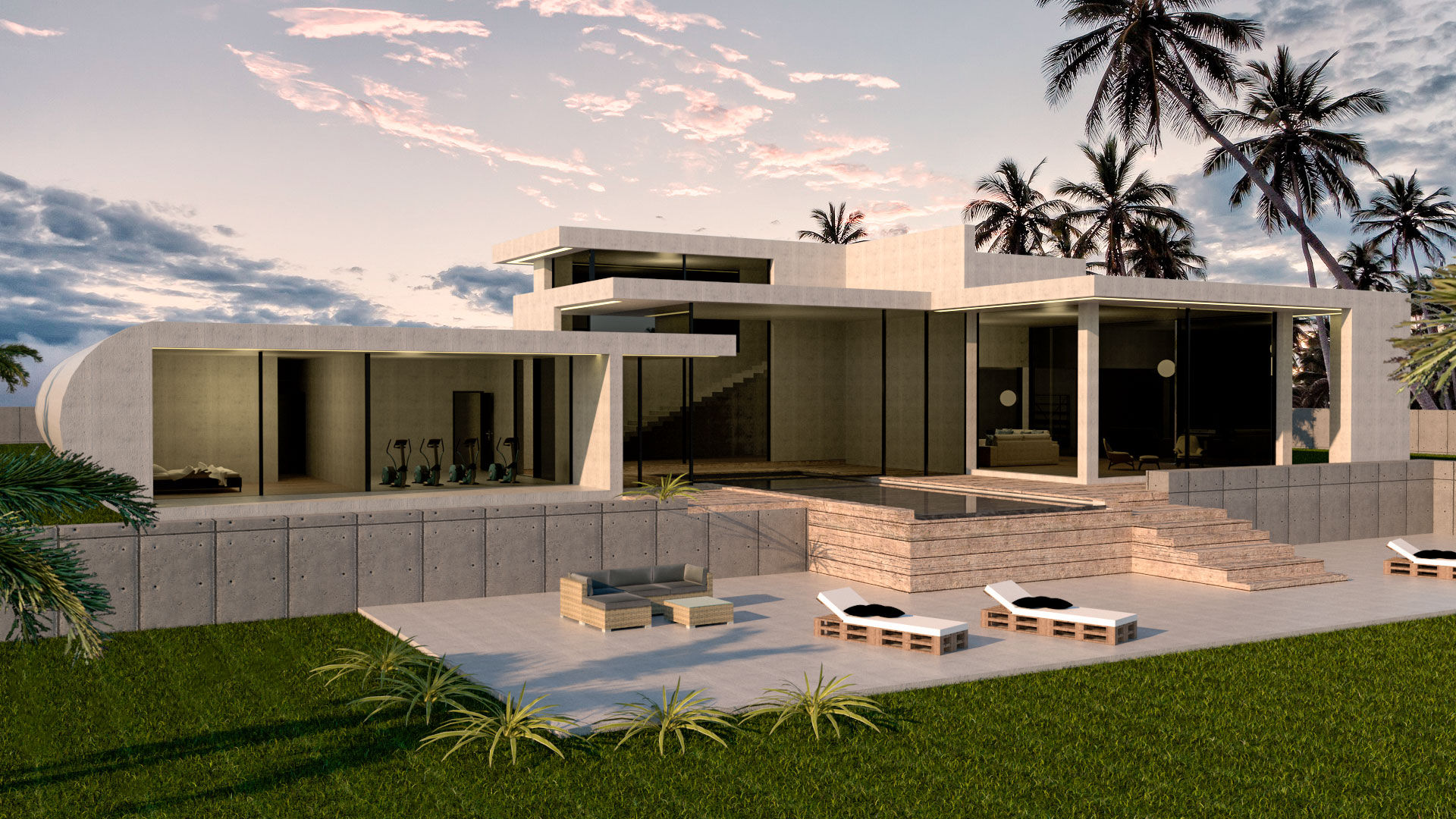 Casa de hormigón en Madrid modelo Marbella Trenta Casas Prefabricadas de Hormigón en Madrid Casas prefabricadas Concreto