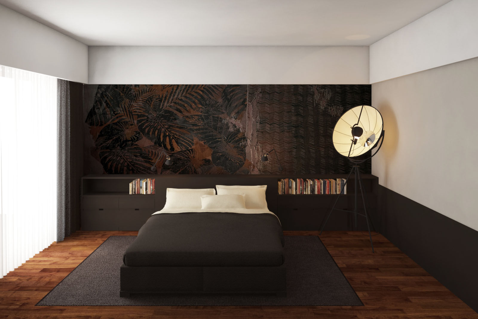 Appartamento C|S - Corleone, ALESSIO LO BELLO ARCHITETTO a Palermo ALESSIO LO BELLO ARCHITETTO a Palermo Modern style bedroom