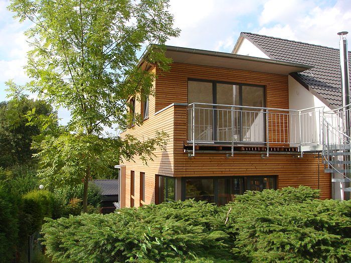 Anbau Najib, Wiese und Heckmann GmbH Wiese und Heckmann GmbH Wooden houses Wood Wood effect