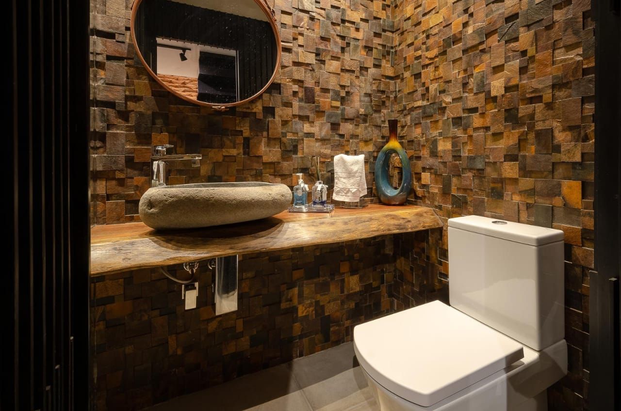 Cobertura – Apartamento Duplex, Skaine Photo Skaine Photo Rustic style bathroom