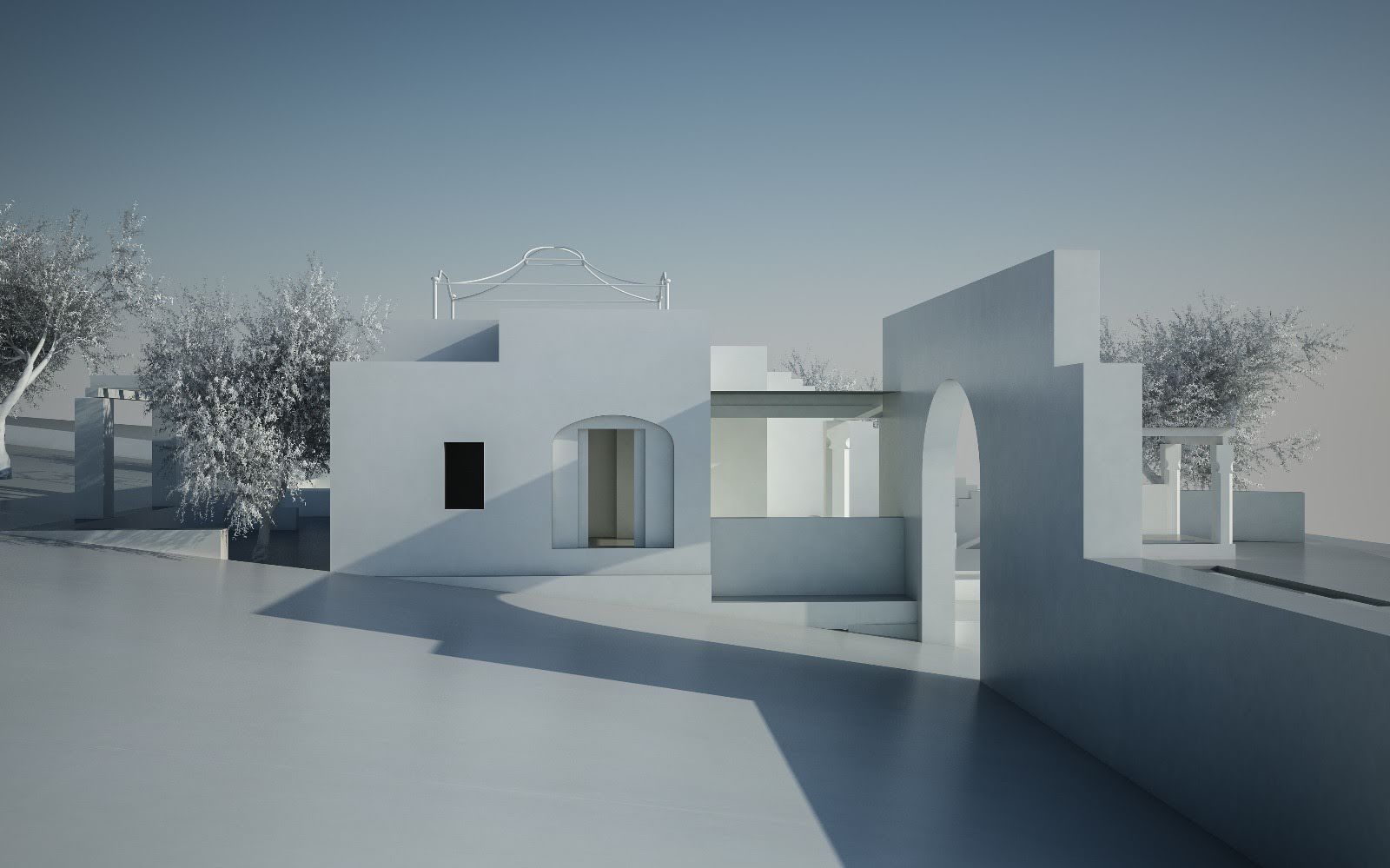 Ristrutturazione a Ugento (LE): Una casa di 63mq , architetto stefano ghiretti architetto stefano ghiretti Rumah kecil