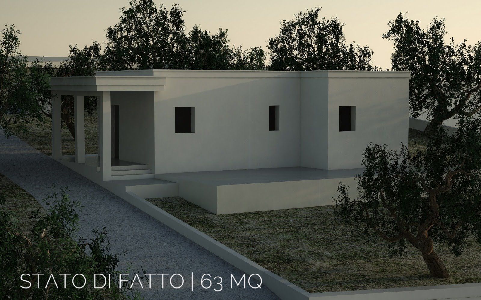 Ristrutturazione a Ugento (LE): Una casa di 63mq , architetto stefano ghiretti architetto stefano ghiretti