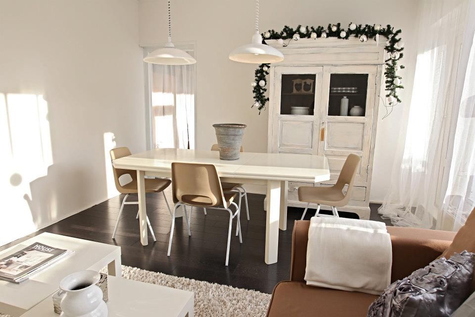 Make-over Amsterdam slotervaart, Whitehouse decorations Whitehouse decorations Rustykalna jadalnia